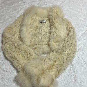 Guy Laroche Fur cream bolero